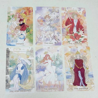 Serenity ไพ่ทาโรต์เวอร์ชันภาษาอังกฤษ ปฏิวัติโรแมนติกเริ่มต้นการ์ดเกมกระดาน