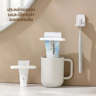 ที่บีบยาสีฟันเครื่องทําความสะอาดผิวหน้าเครื่องสําอางถุงแชมพูเครื่องมือบีบ