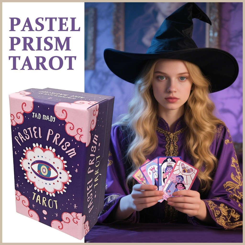 การ์ด Oracle 78 ชิ้น Spiritual Intuition Oracle การ์ดดาดฟ้าเกมกระดานสะสมสําหรับ Divination Astrology