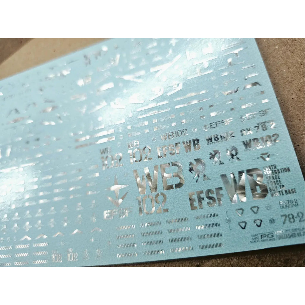 Delpi Decal (ดีคอลน้ำ) PG Unleashed RX-78-2 - รูปที่ 3