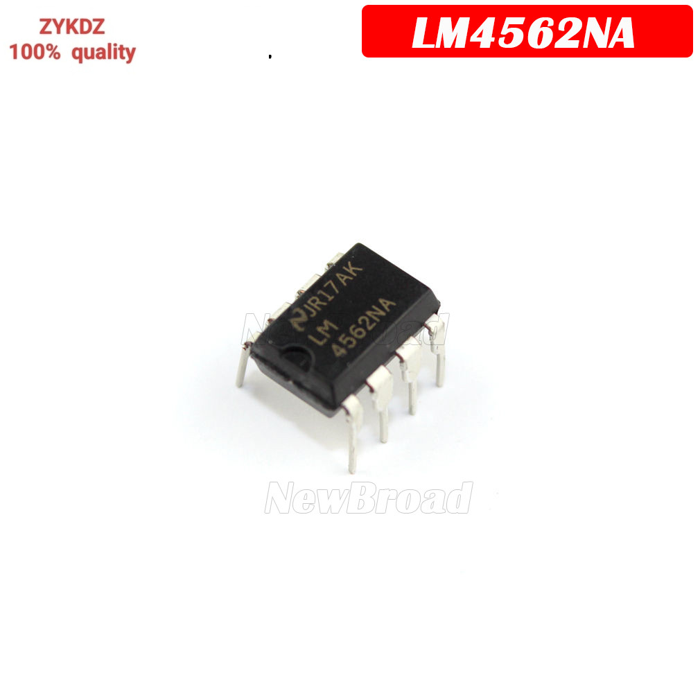 ชิปเดิม ICIC5pcs LM4562NA DIP-8 LM4562 DIP8 IC 4562NA DIP