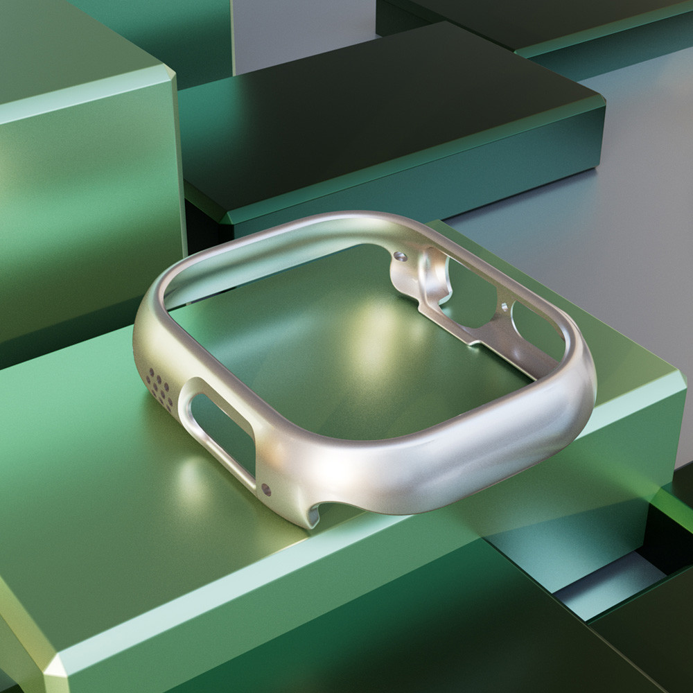 เคสพีซีแบบแข็งเข้ากันได้สําหรับ Apple Watch Ultra 3 2 1 49 มม
