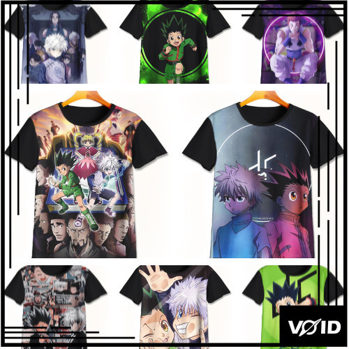 เสื้อยืด 3D Cool Hunter X Hunter | เสื้อยืดแอนิเมชั่น Hunter X Hunter | ชุดนักล่า X นักล่า สําหรับเด