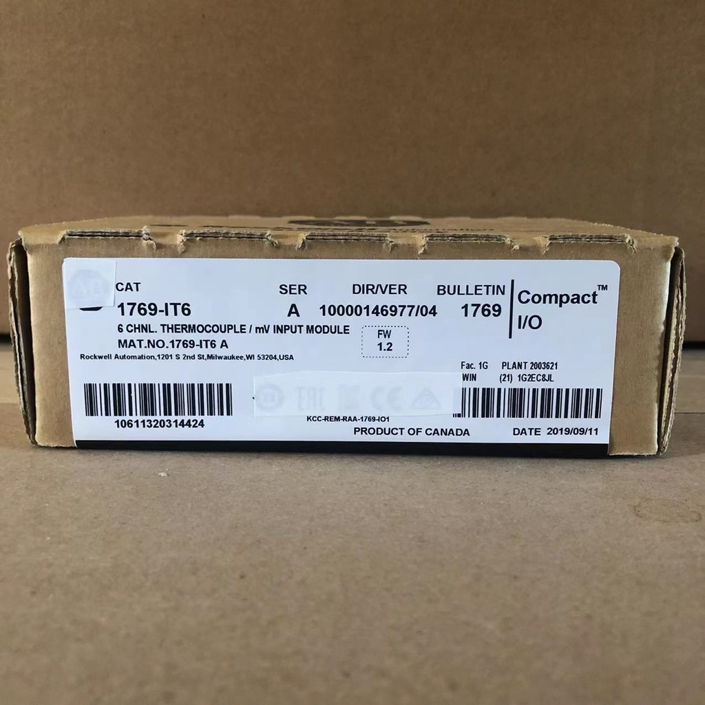 AB Rockwell 1769-IT6 1769-IR6 1756-IT6I 1756-IR6I 1769-PA2