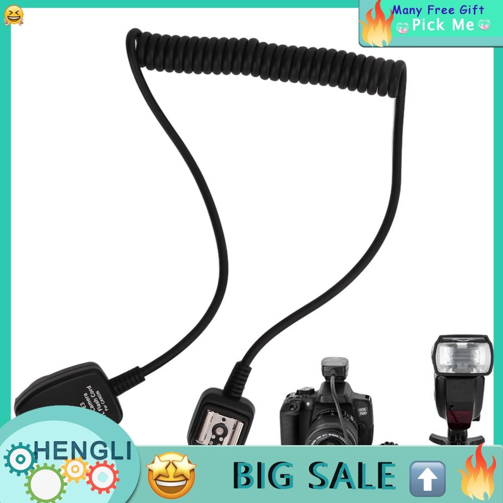 Hengli Hengli Offcamera Fl Cord L Sync Extension Cable สำหรับ C 600EX RT & 580EX II