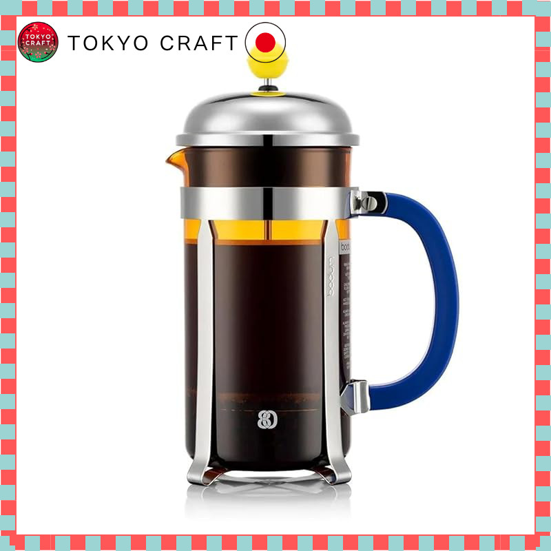 BODUM Coffee Maker Coffee Press CHAMBORD French Press Coffee Maker 1000ml 80th Anniversary Limited E