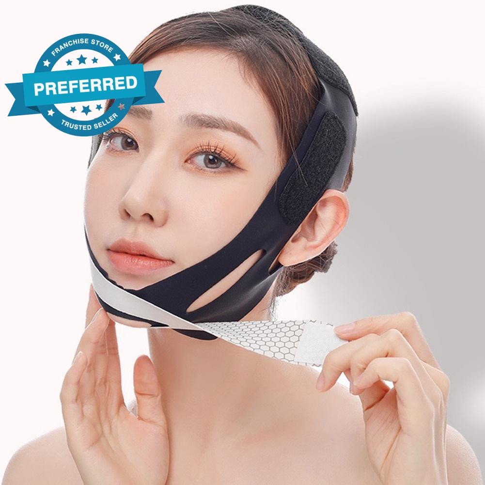 Face-lift Sleep Face V Shape Facial Bandage นวดผ่อนคลาย Double Thinning Chin Lift Band M8u2