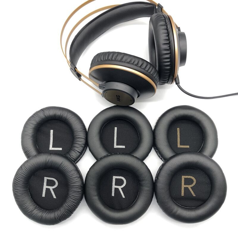 เหมาะสําหรับรักเทคโนโลยี AKG K52 K72 K92 K240 K242 MKII หูฟัง Earmuffs ฟองน้ํากรณีหนัง