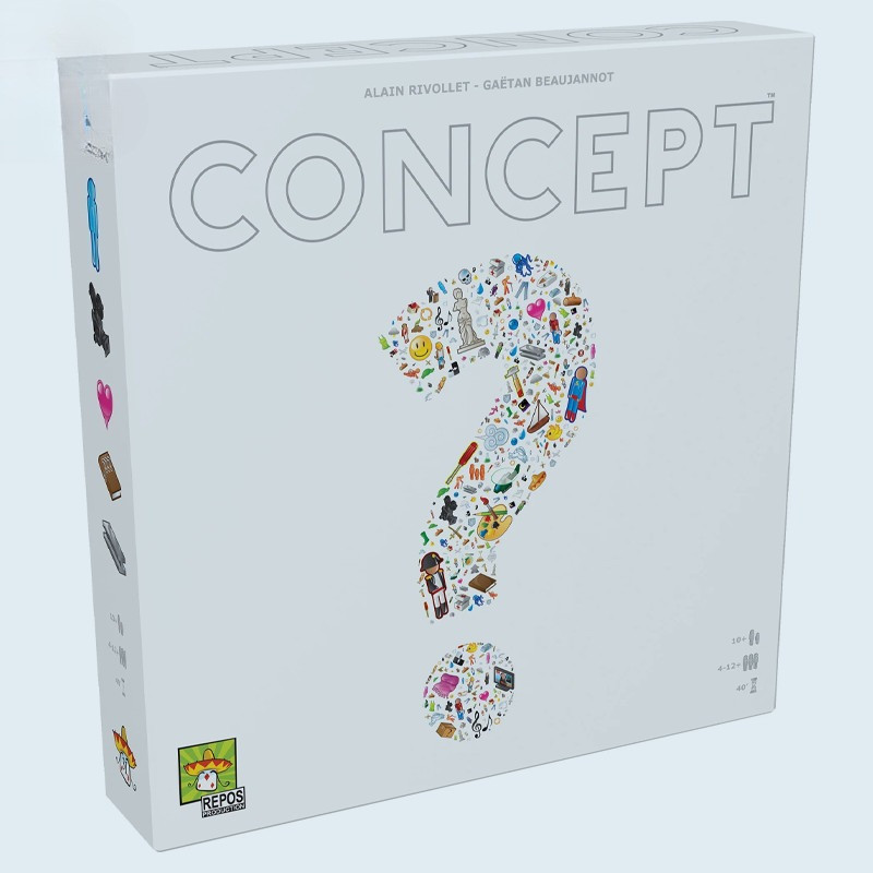 Concept Party Board Game for Ages 10 and up, from Asmodee
