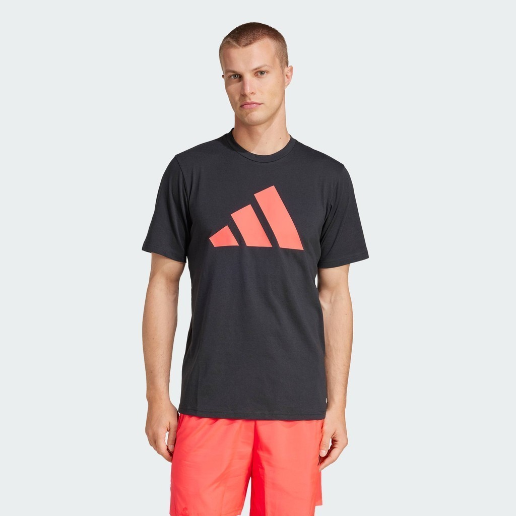 adidas Gym & Training Train Essentials Feelready Logo Training Tee Men Black JN7313