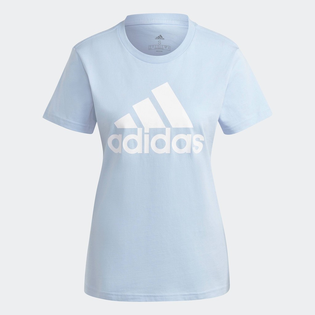 adidas Lifestyle Essentials Logo Tee Women Blue IC0637