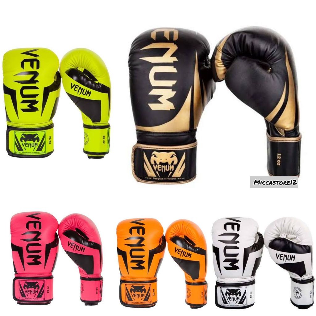 BERGU_ID Elite Muaythai / Boxing / MMA / นวมชกมวยเตะ