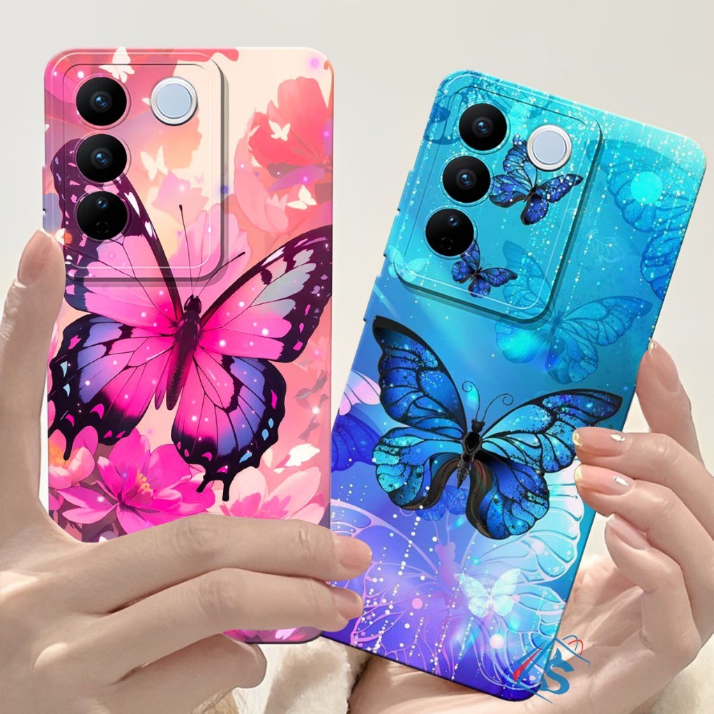 HP [SHARK CASE] Softcase Vivo V27E V27 V25 V25 PRO V25E V21 V21E V23E V23 5G Y75 5G T1 5G V15 V15 PR