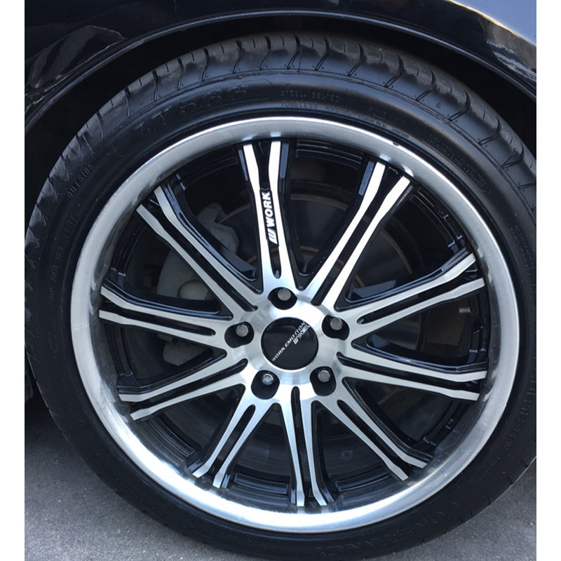 WORK Schwert SC6/SC4 Sports Hub Center Cover ฝาครอบล้อ Modified Hub Cover 64MM