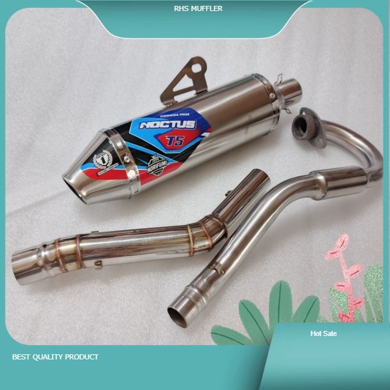 Norifumi ไอเสีย Noctus T5 1 ชุดคอท่อสําหรับ Ksr 110 Msx 125 Yamaha wr155 Xr200 xr150 Xtz125 Crf 150 