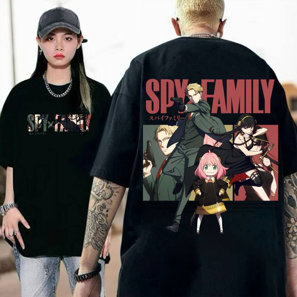 เสื้อยืดกราฟิก Baju SPY X FAMILY | ครอบครัวสายลับ | อันย่าฟอร์เกอร์ | เสื้อยืดอนิเมะ | แฟชั่นสตรีทแวร์