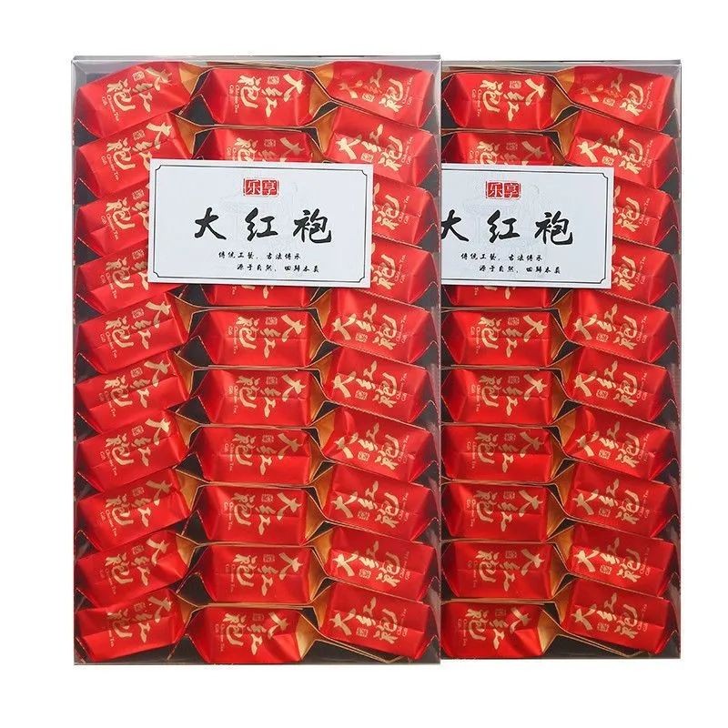 Fujian Wuyishan Dahongpao Cinnamon Luzhou ชารสบรรจุหีบห่อ Fujian Wuyishan Dahongpao ชาอบเชยรส Luzhou