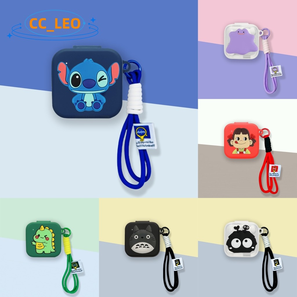 Case for Nothing Ear (3) 2025 Cartoon Stitch Cute Lanyard Suitable for Nothing Ear (3) 2025 Silicone