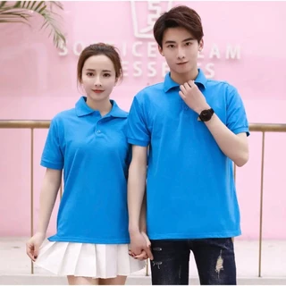 MKL เสื้อโปโล คอปก เนื้อผ้าอย่างดี ผ้าไม่ยืด ดูแลง่ายใส่สบาย ไม่ต้องรีด ใส่ได้ทั้งชายและหญิงผ้าบางใส่สบาย #9120TR