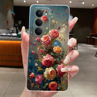 ออกแบบใหม่สําหรับ Redmi 15 5G กรณีหรูหราแฟชั่นผีเสื้อดอกไม้รูปแบบ Soft TPU ซิลิโคนฝาครอบโทรศัพท์สําหรับ Redmi15 5G กรณี