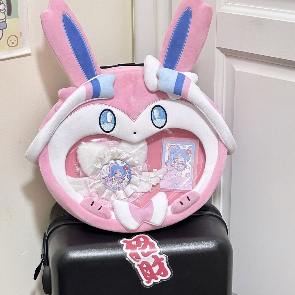 Loafer Bag Cute Pokémon Pain Bag jk Plush Hatsune Messenger Bag Backpack Two-Dimensional emn Jimei S