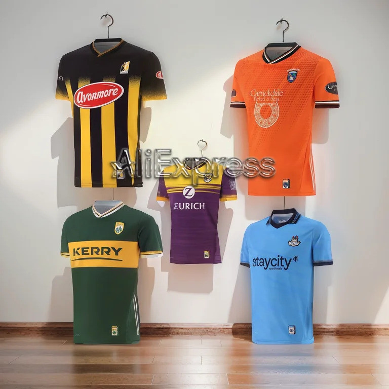 เสื้อทีมGAA ปี2024 ใหม่ จากไอร์แลนด์ พร้อมลายประจำทีมDublin, Tipperary, Tyrone, Derry, Kerry, Donega