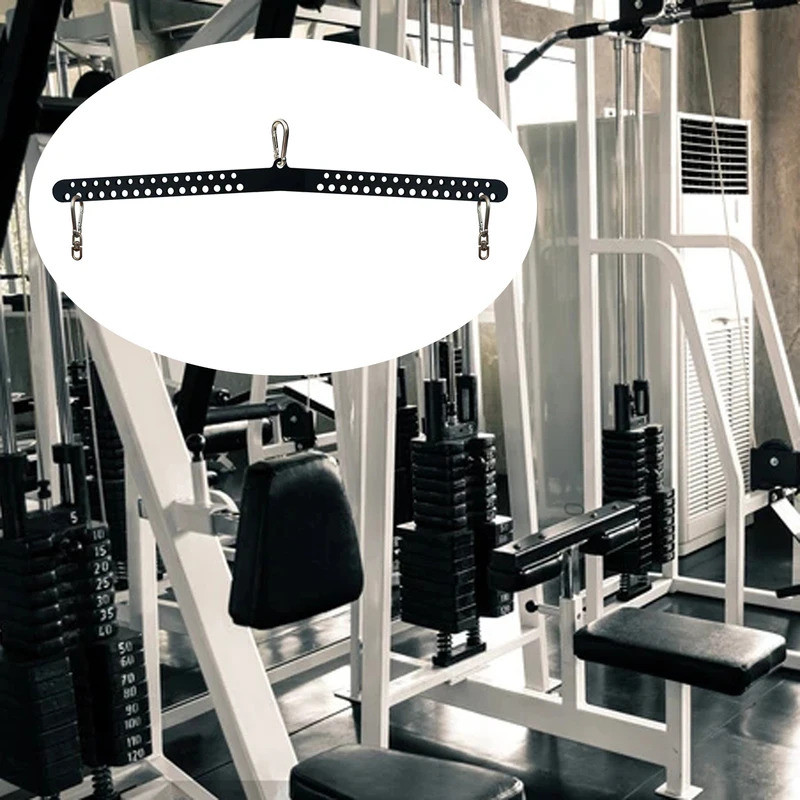 LAT ดึงลง T-Bar สายราวสําหรับ Multi Grip Spreader Bar ใช้ใน_home gym_