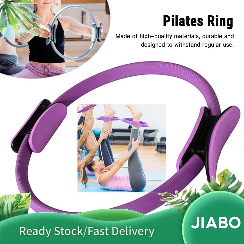 Jiabo Jiabo ชุดโยคะสำหรับผู้หญิงพิลาทิสที่บ้านอุปกรณ์ Magic Ring Booty Bands ออกกำลังกาย Glutes Ball