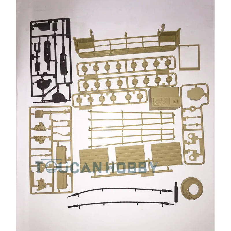 HENG กระเป๋าอะไหล่ยาว 1/16 US M1A2 RC Tank 3918 TH00539-SMT4
