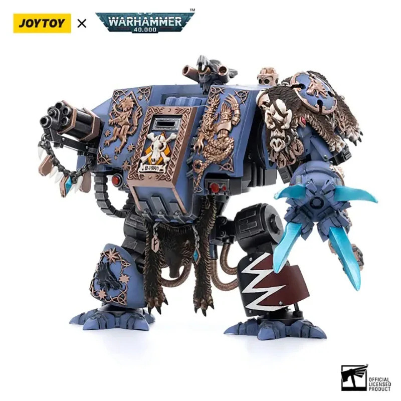 JOYTOY Warhammer 40K 1/18 Space Wolves Bjorn the Fell-Handed Action Figure เกมทหารตุ๊กตาของเล่นสําหร