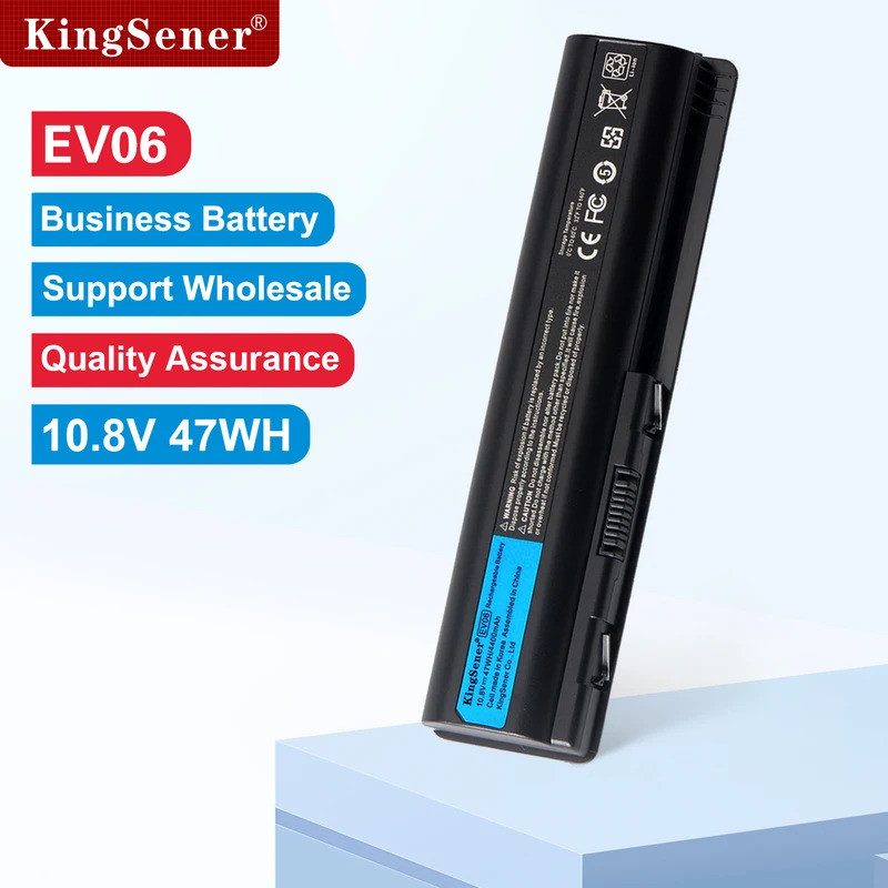 Kingsener EV06 แบตเตอรี่แล็ปท็อปสําหรับ HP Pavilion DV4 DV5 DV6 สําหรับ Compaq Presario CQ50 CQ71 CQ