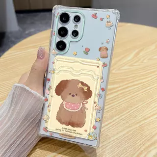 เคสใส่บัตร เคสใส For Samsung A57 A56 A55 A07 A17 S26 S25 S24 Ultra FE A05S A06 A15 A16 A35 A36 A23 A34 A52S A53 A54 A73