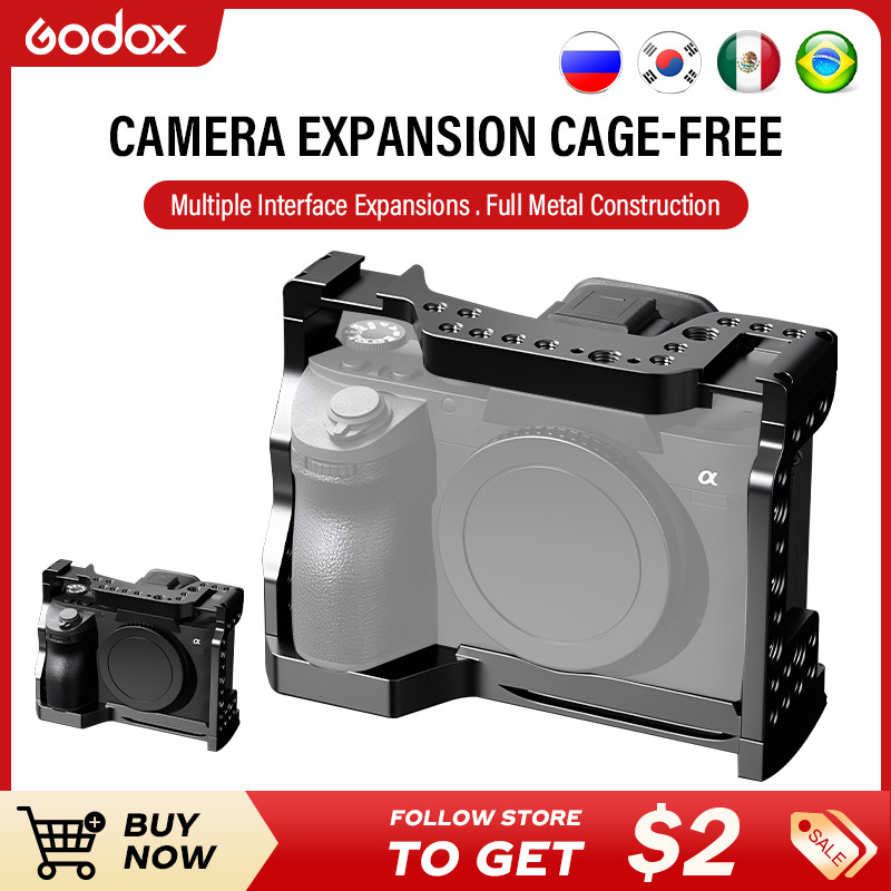 Soonpho กล้องกรอบ Rig สําหรับ Canon R5R6/EOS R7/8/10 Sony Alpha a7iv A7 IV / Alpha 7S III Advanced Cage Kit