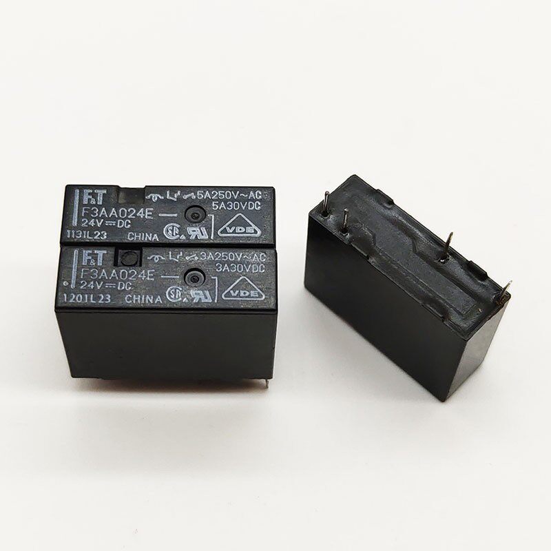 Fujitsu F3AA024E รีเลย์ F3AA012E F3AA005E ปกติเปิด 4 ขา 3A/5A/10A รีเลย์