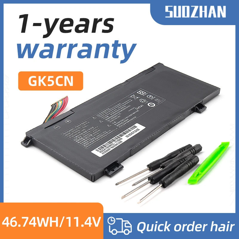 SUOZHAN GK5CN-00-13-3S1P-0 GK5CN แบตเตอรี่แล็ปท็อปสําหรับ MECHREVO X8Ti Z2 MACHENIKE T90 Plus T90-T3
