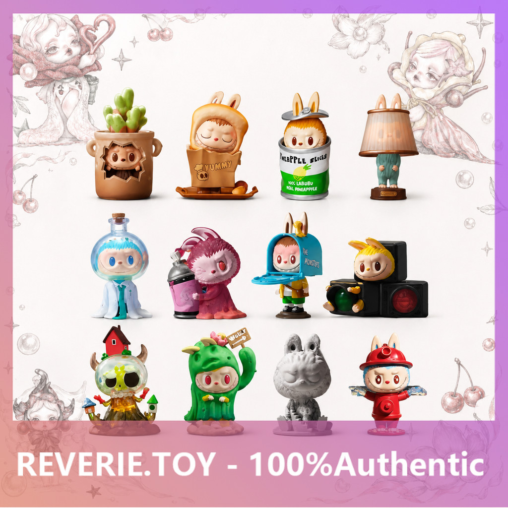 P POPMART LABUBU Cont See Me Series Mystery Box ของขวัญเล่นอินเทรนด์