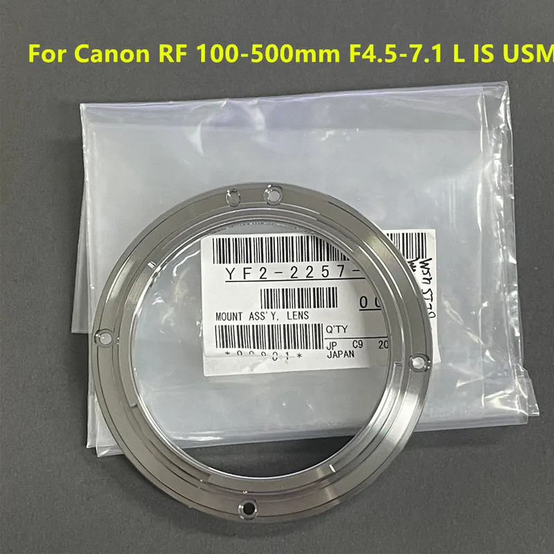 * Original ใหม่สําหรับ Canon RF 100-500 มม.F4.5-7.1 L IS USM เลนส์ด้านหลัง Bayonet Mount แหวนโลหะ YF