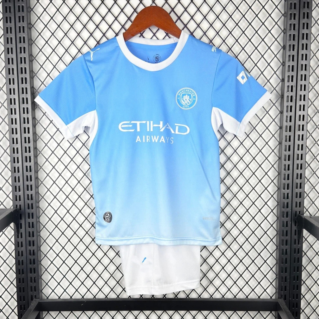 26-27 Man Club Jersey Home ชุดเสื้อฟุตบอลเด็ก #2661817