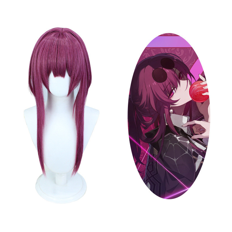 Honkai Star Train คอสเพลย์วิกผมสากล Kafka cos หมวกจําลองผู้ผลิตผม