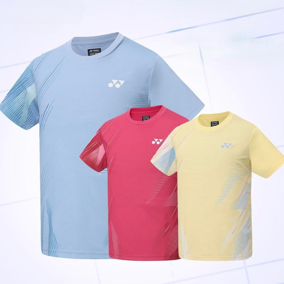 เสื้อแบดทีมชาติจีนผู้ชาย รุ่นใหม่ ผ้าดีใส่สบาย สามารถสั่งสกรีนเพิ่มได้