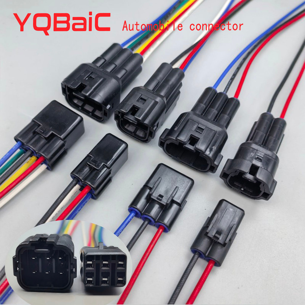 2 3 4 6 Pin Sumitomo HM 090 สายไฟอัตโนมัติขั้วต่อสายไฟ 2.2 มม.ชายหญิงปลั๊กเทอร์มินัลและซีล