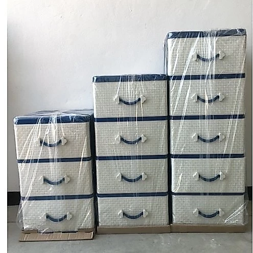 ส่งเป็นหลัง ตู้ลิ้นชักพลาสติก 3 ชั้น 4 ชั้น 5 ชั้นลายสาน