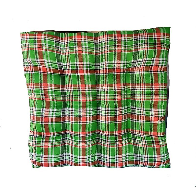 เบาะรองนั่งผ้าโพลีกลางขนาด 45x45 cm คละสีคละลาย
