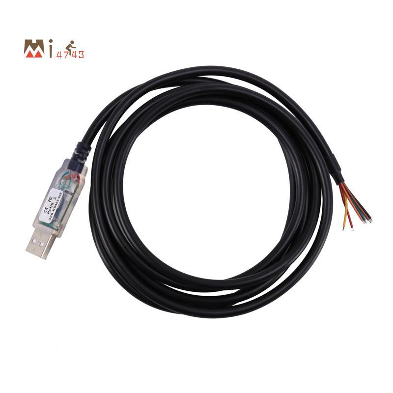Mi4743i1.8M ปลายสายไฟยาว,Usb-Rs485-We-1800-Bt Cable,Usb To Rs485 Serial สําหรับอุปกรณ์,การควบคุมอุตส