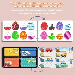 หนังสือเด็ก หนังสือการตรัสรู้เบบี้ หนังสือยุ่ง DIY หนังสือตีนตุ๊กแก ของเล่นเพื่อการศึกษา สําหรับเด็กปฐมวัย