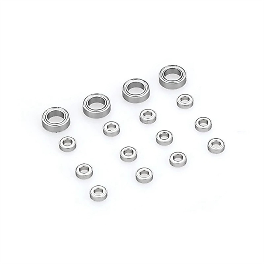 16pcs แบริ่งเหล็ก 3X6X2 มม.6X10X3 มม.ลูกปืนสําหรับ WPL C14 C24 B36 MN D90 MN-90 MN99S RC รถอะไหล่อัพเกรดอุปกรณ์เสริม