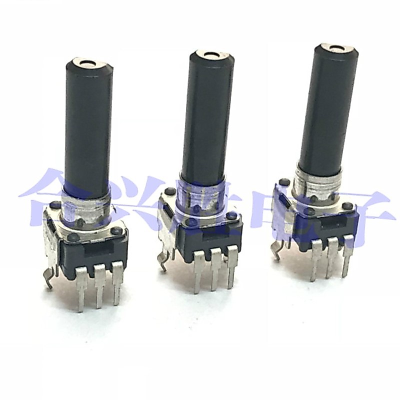 3pcs หมุน Potentiometer A20K B10K B50K C5K D5K อิเล็กทรอนิกส์ออร์แกนผสมปริมาณ Potentiometer D ความยาวเพลา 23 มม.