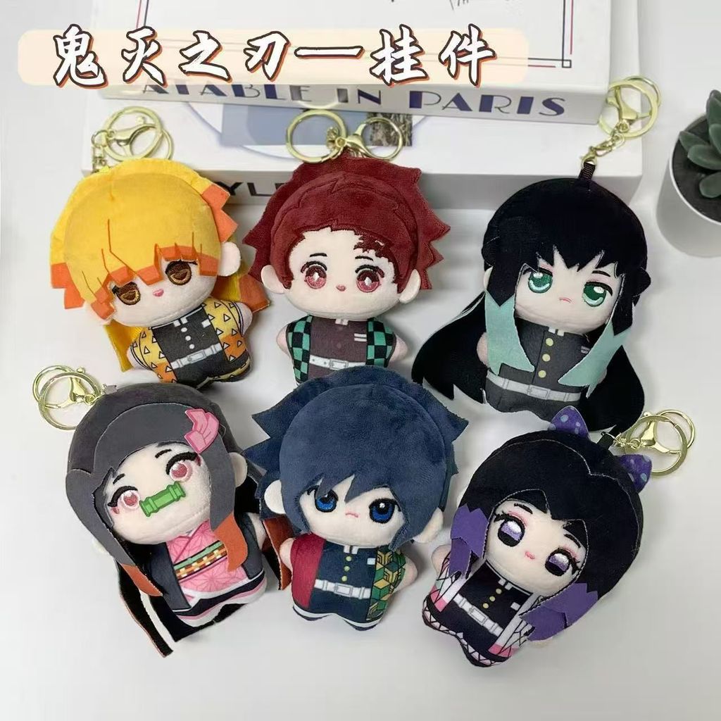 Anime Demon Slayer ตุ๊กตาตุ๊กตายืน Tanjirou Nezuko Inosuke ตุ๊กตาชุด20260625