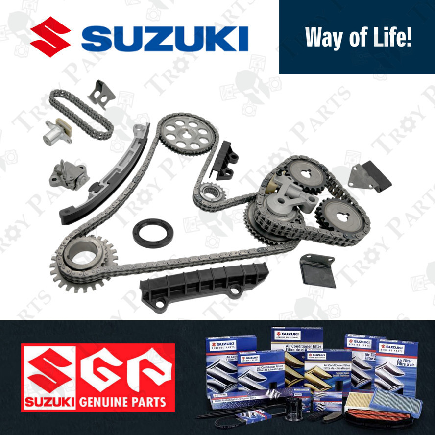19pc) Suzuki เครื่องยนต์ Timing Chain Kit ชุด 12761-85FA0 Grand Vitara ET SV620 SV625 1995-1998 2.0 