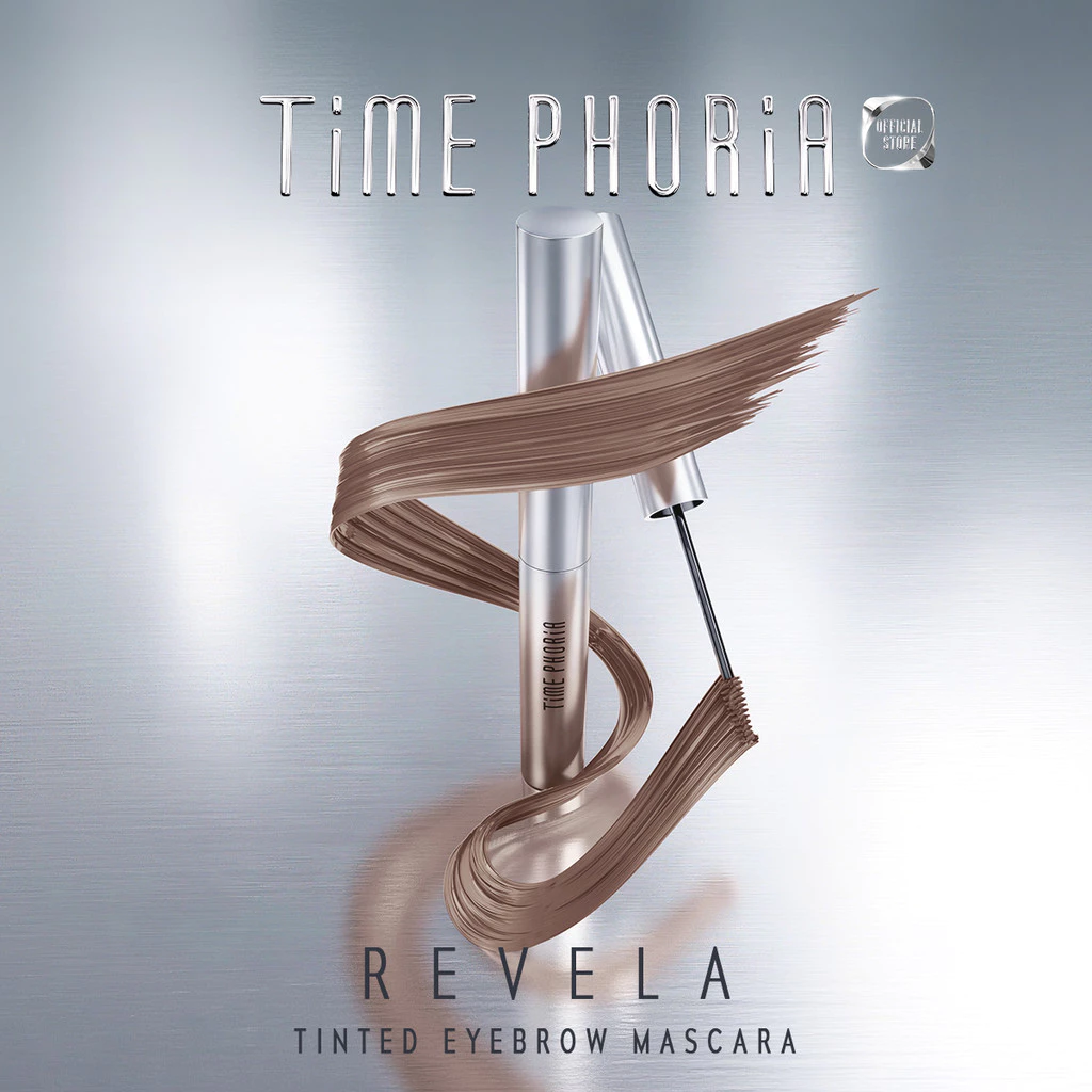 TIMEPHORIA Revela Tinted Eyebrow Mascara เจลย้อมคิ้ว ติดทนยาวนาน ไม่เลอะ สีชัด กันน้ำกันเหงื่อ